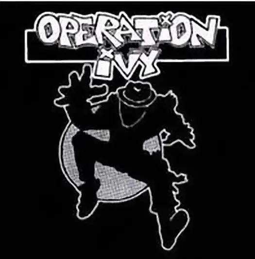 Operation Ivy Iron-On Patch Man Logo – Rock Band Patches